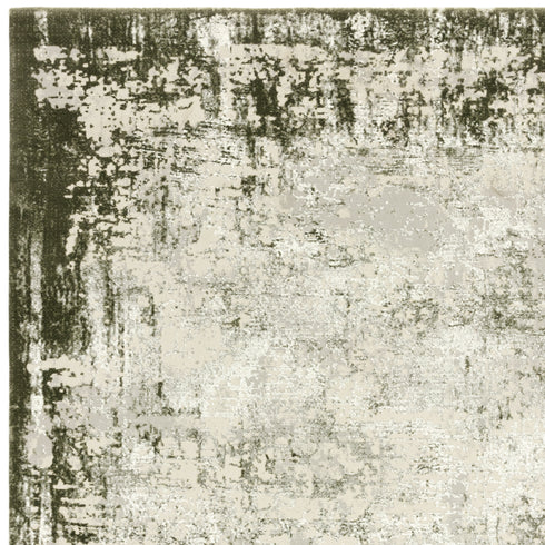 Lyza Rug Border Green Rug